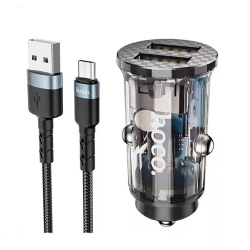Hoco car charger with micro cable Hoco car charger with micro cable